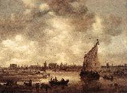 Jan van Goyen View of Leiden oil on canvas